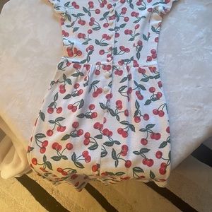 Adrienne Vittadini Cotton Cherry Dress